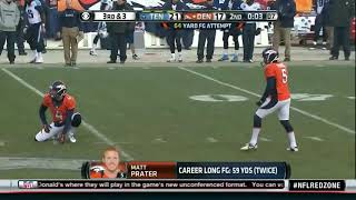 Matt Prater 64 Yard Field Goal | NFL Throwback