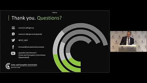 Video 9 | CCC Corruption Prevention Forum - Discussion and close | 26 May 2021