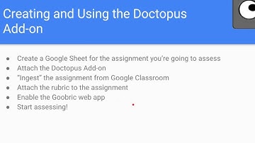 Goobric Part 2 - Adding Doctopus to a Sheet