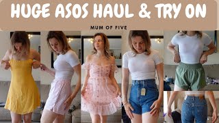 Huge Asos Chatty Try On Haul Summer Wedding Guest Lounge Everyday Outfits Size 8 Mum Of 5