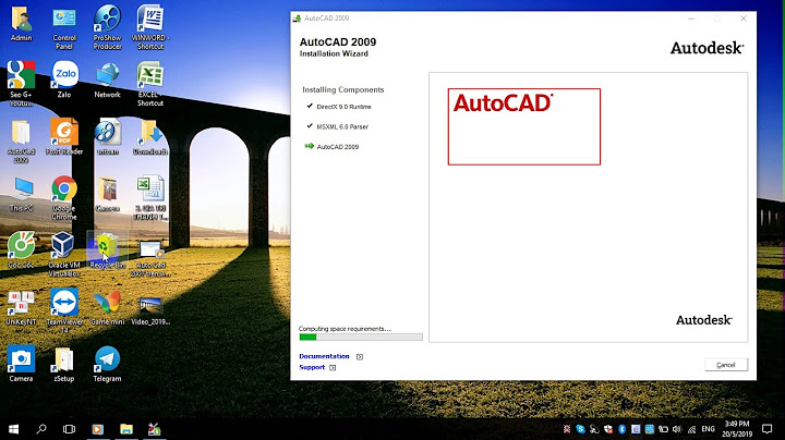 Hướng dẫn cài đặt autocad 2009 32 bit năm 2024