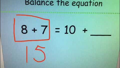 Math 1- 1.OA.D8- Missend Addends
