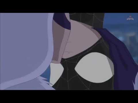 beso de spider man y black cat - YouTube