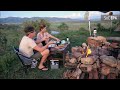 Camping, scenic views and campfire cooking. SoC EP4