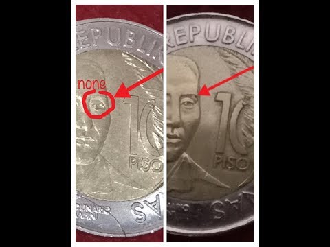 1864-2014 10 piso coin with error worth money?