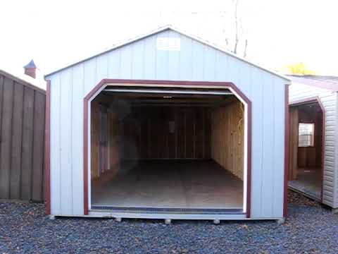 Garages, Prefab Garages, Wooden Portable Garages, VA - YouTube