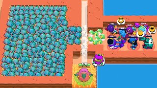 1000 Funny Moments  Glitches  Fails  Win 731, eve hatchlings vs all noobs  brawl stars.