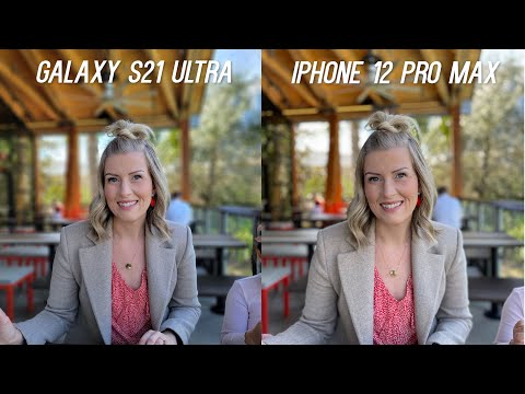 Samsung Galaxy S21 Ultra vs iPhone 12 Pro Max - 4k HDR Ultimate Camera Comparison