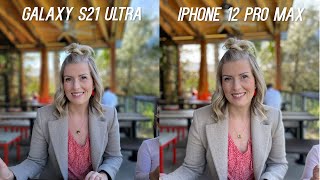 Galaxy S21 Ultra vs iPhone 12 Pro Max Camera Test Comparison