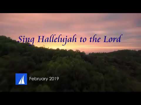 Sing Hallelujah to the Lord In English song