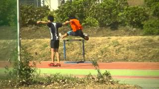 20141019 ハードル練習 越村