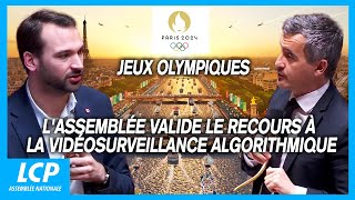Jeux olympiques 2024 : l'Assemblée valide le recours à la vidéosurveillance algorithmique 23/03/2024