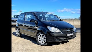 2010 / 2011 Hyundai Getz 3 Door Manual Hatchback 79,000KM $6999