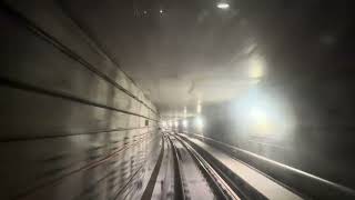 [Frontview] SMRT Alstom Metropolis C830 (818): Prince Edward Rd to Marina Bay.