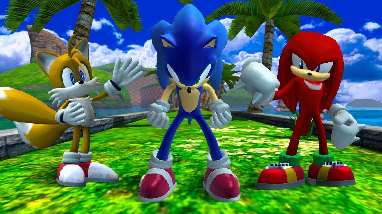 Sonic party. Sonic Heroes.