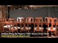 Antique Dining Set Regency Table Queen Anne Chairs Antique Dining Set Regency Table Queen Anne Chairs