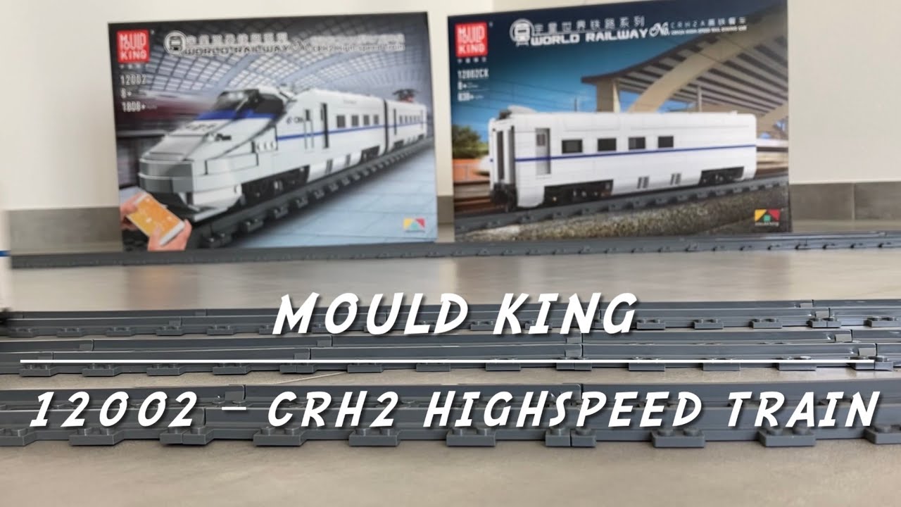 MOULD KING – 12002 CRH2 Highspeed Train and 12002CX Dining Car