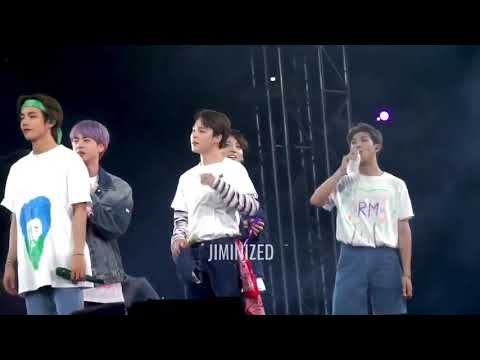 BTS reaction to Suga saying he loves them on BTS 5th Muster (190615)