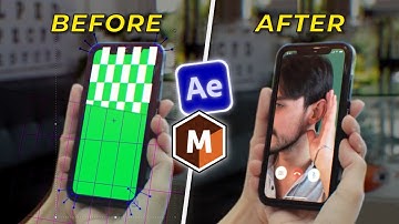 Как ЛЕГКО ЗАМЕНИТЬ ЗЕЛЕНЫЙ ЭКРАН в After Effects! | Трекинг в Mocha AE