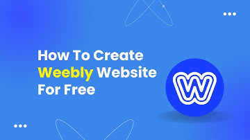 How To Create Weebly Website Free