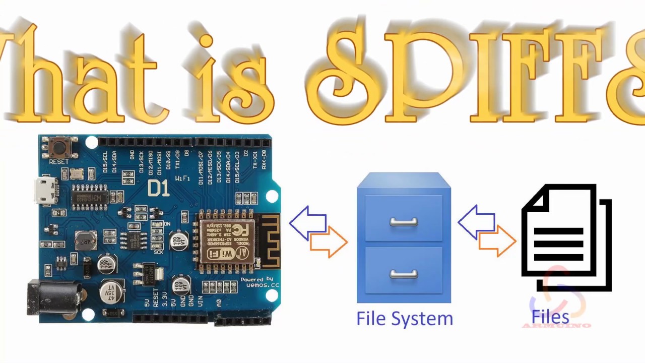 Arduino spiffs. Для файловой системы esp8266 Spiffs.
