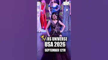 Mrs Universe USA 2026 Your Moment To Shine Event Date September 12th 2025 MydreamTVUSA 