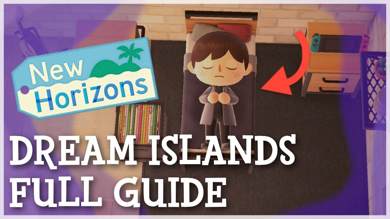 Animal Crossing New Horizons Dream Islands Full Guide Share Dream Codes Youtube