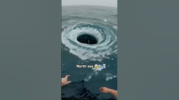 Tornado in North Sea 😱🌊☠️ Bach gya aaj to jinda bas 🤐 #ship #northsea  #tornado #travel