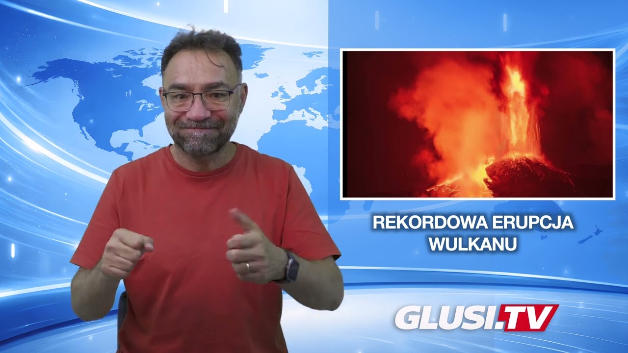 Rekordowa erupcja wulkanu