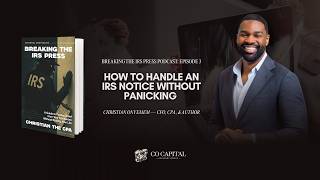 BREAKING THE IRS PRESS | EPISODE 3: HOW TO HANDLE AN IRS NOTICE WITHOUT PANICKING 📩🏀