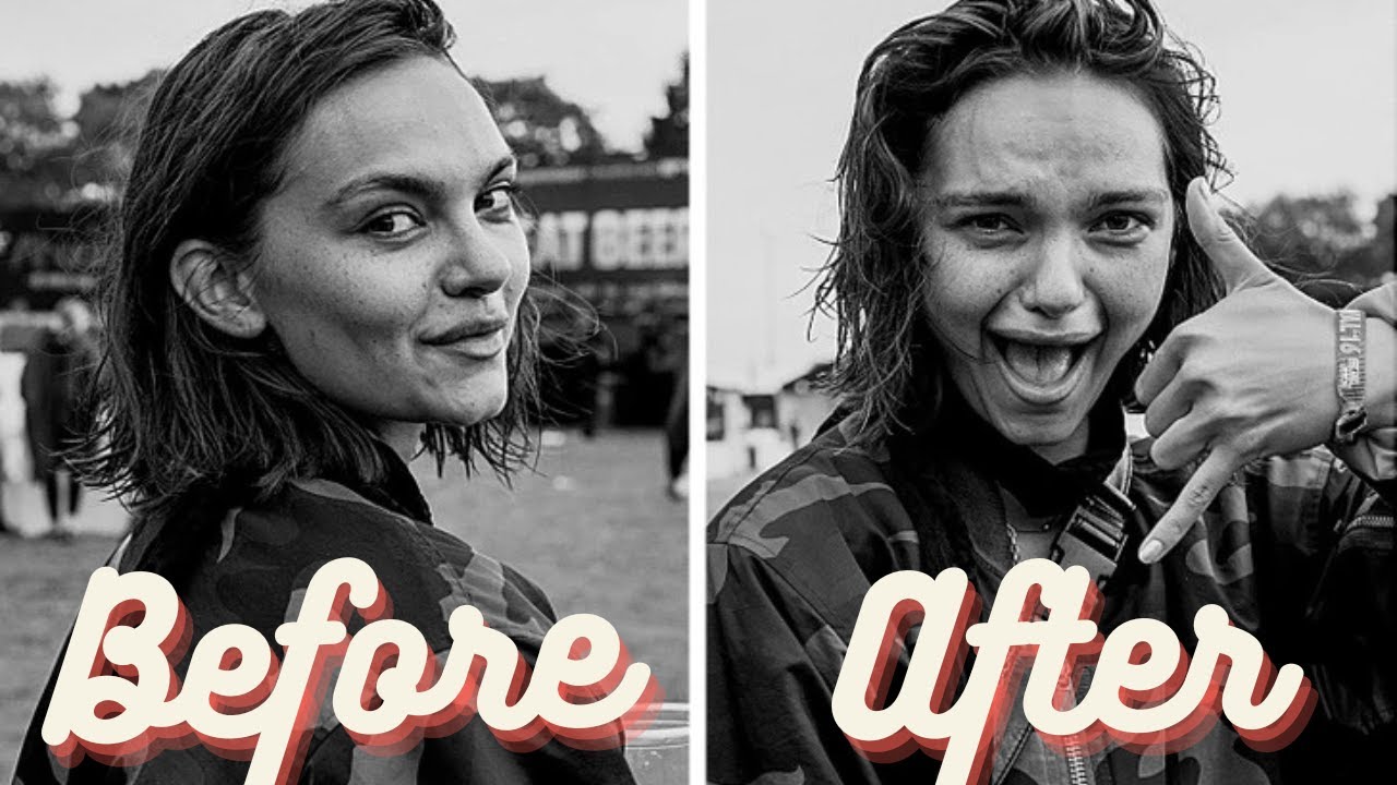 A Woman capture moments Before and After Kiss Genuine Emotions