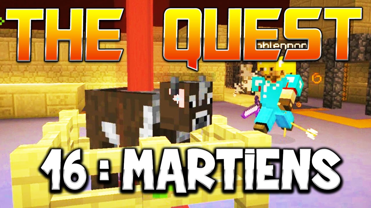 THE QUEST - Ep. 16 : MARTIENS ! - Fanta et Bob Minecraft Adventure pc remote
