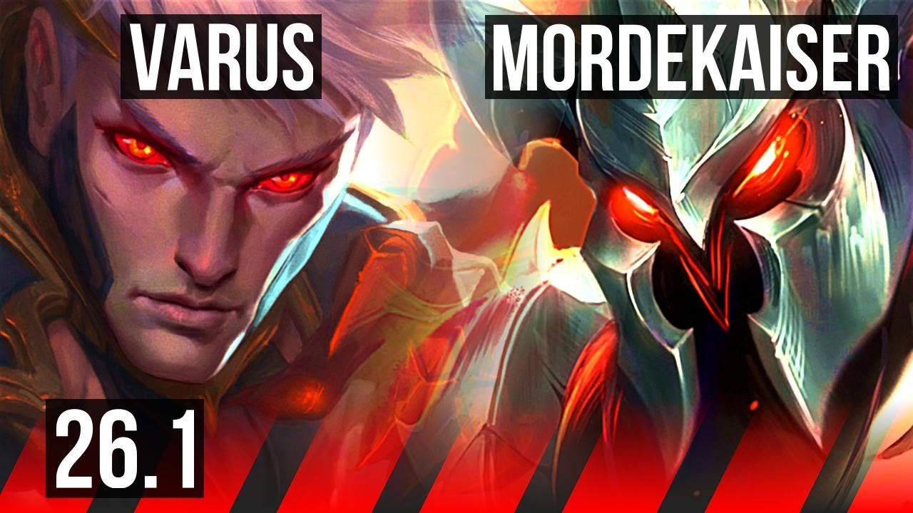 VARUS vs MORDEKAISER (TOP) | KR Diamond | 26.1