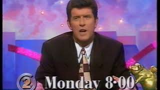 MONDAY LINE UP TV2 1993