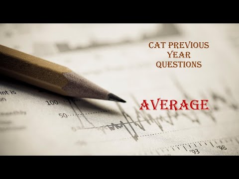 CAT 2024 Slot 1 | AVERAGES - Previous Year CAT Questions - YouTube