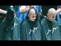 Long Hair Woman Hair Donation Headshave 