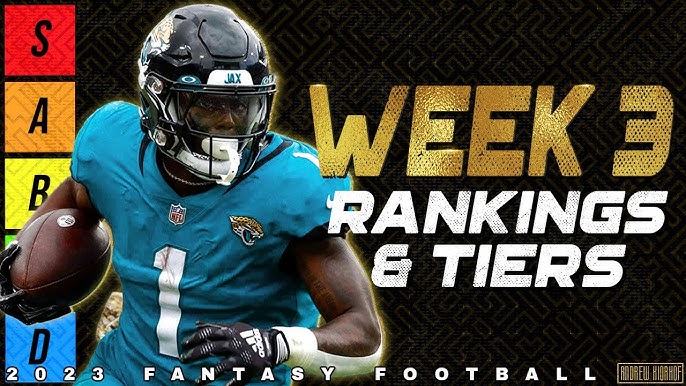 2023 Fantasy Football - Week 1 Running Back Rankings 