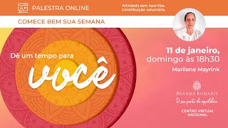 "Dê um tempo para você" | Brahma Kumaris Brasil