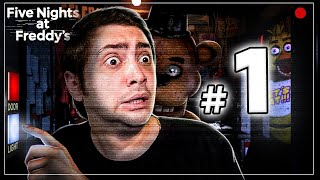 alanzoka jogando Five Nights at Freddy's - Parte #1