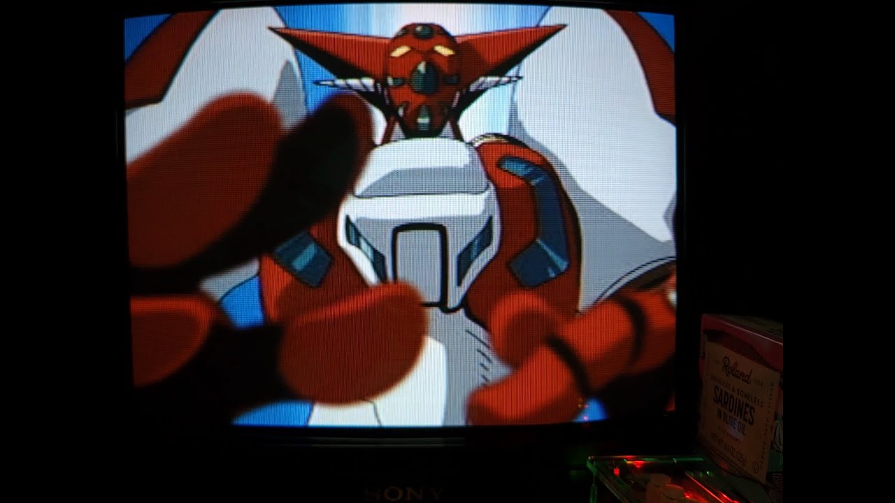 【PSX】Getter Robo Daikessen! | ゲッターロボ大決戦! ~Anime OP/Title [ ♫ CAN'T STOP ] //MiSTer FPGA CRT TV