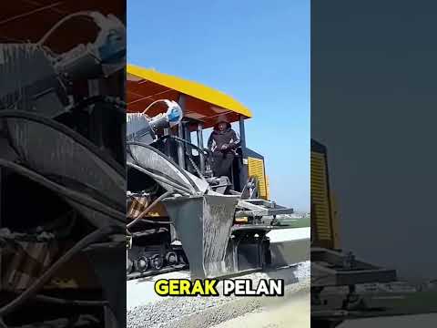 Inilah cara cor beton langsung dengan alat canggih dan hasilnya sangat memuaskan #corbeton  #alatcan
