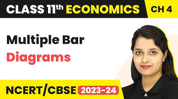 Multiple Bar Diagrams - Presentation of Data | Class 11 Economics - Statistics