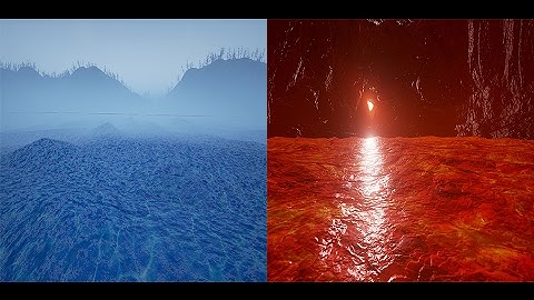 Unreal Engine 4 - EASIEST method for 3D LAVA 2017