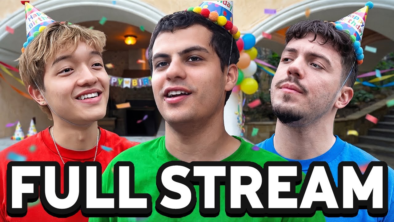 Stable Ronaldo Birthday Party FULL Stream!