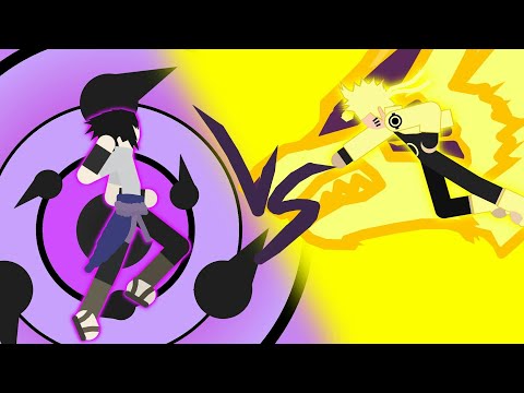 Stick nodes : naruto vs sasuke | Stick Figure Animations | Know Your Meme