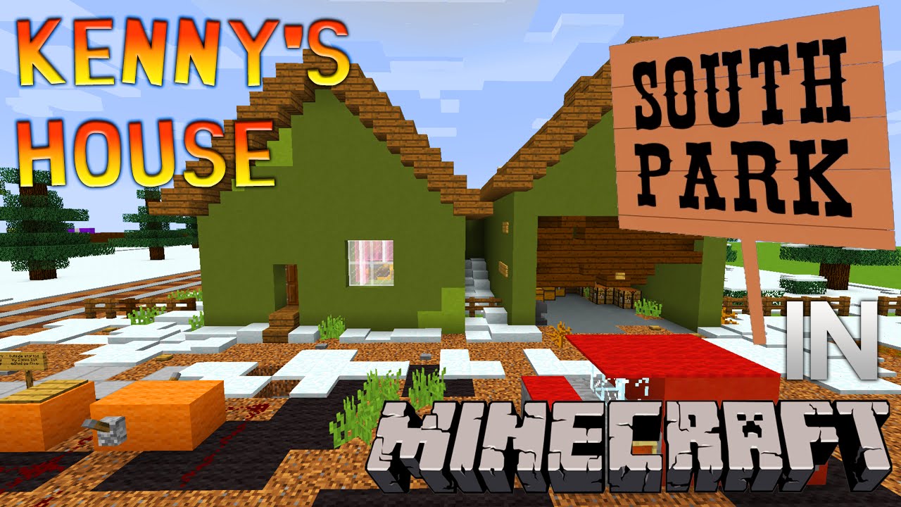 Minecraft South Park: Kenny McCormick House Tour - YouTube