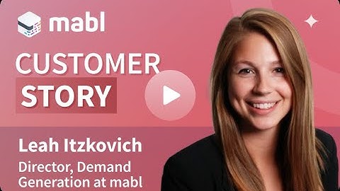 Improving ROI with AI powered Insights: How mabl