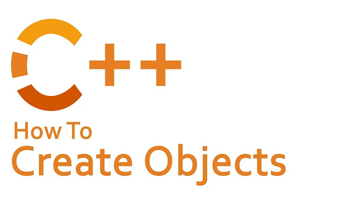 How to CREATE/INSTANTIATE OBJECTS in C++