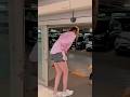 The Shortest Door Ever😨#fyp #trending #tallgirl #longlegs #fail #goviral #relatable #tiny #giant