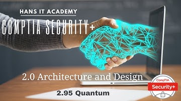 Quantum computing and post-quantum - CompTIA Security+ SY0 601 Domain 2.94-2.96